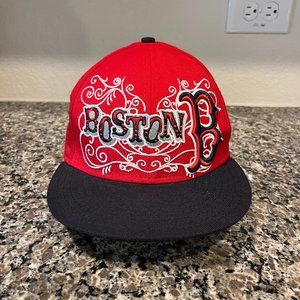 Rare Boston Red Sox Fitted Hat size 7 1/2
